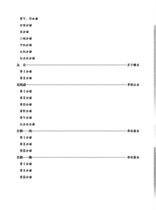 筝重奏曲集（4） 上海音乐出版社 商品图2