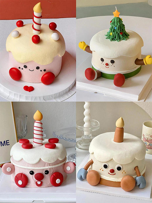 jellycat主题定制款  - 戚风水果生日蛋糕 商品图2