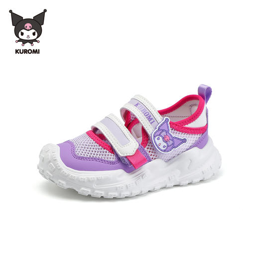 KUROMI女童运动鞋春夏季儿童单网鞋女孩休闲鞋防滑透气28-35 KU5526823 商品图0