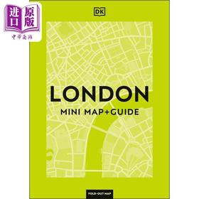 【中商原版】伦敦 DK口袋旅行指南与迷你地图 DK London Mini Map and Guide 英文原版 DK Travel 英国旅游