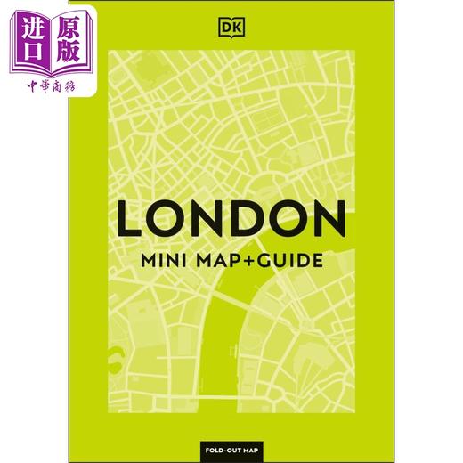 【中商原版】伦敦 DK口袋旅行指南与迷你地图 DK London Mini Map and Guide 英文原版 DK Travel 英国旅游 商品图0