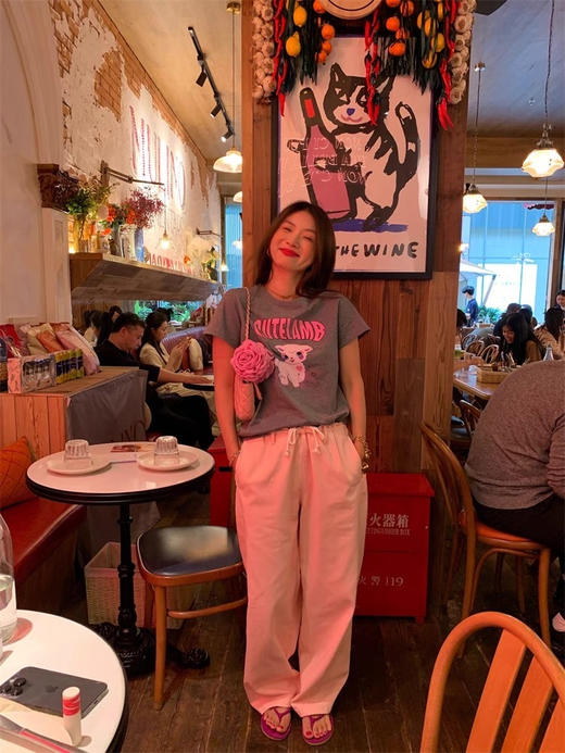 宠萌爱心羊咩咩棉T恤 商品图9