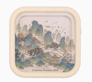 云山游艺术纸雕发光冰箱贴 商品图0