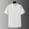 【DDA】大依优型大码短袖衬衫弹力翻领半袖衬衣商务休闲透气夏季上衣男士胖子 商品缩略图3