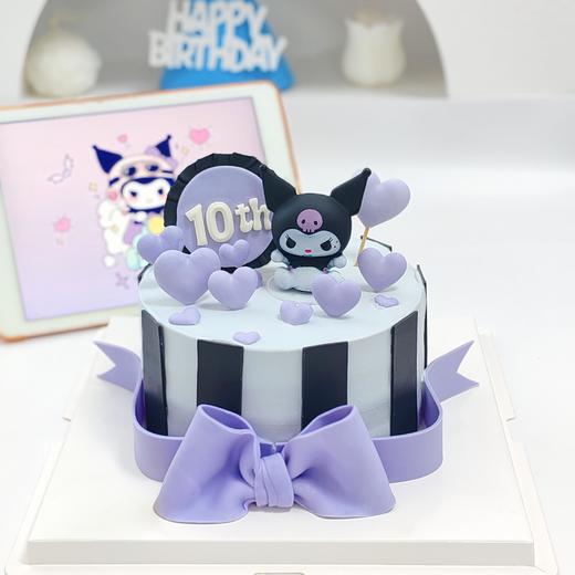 库洛米翻糖蝴蝶结蛋糕 商品图3