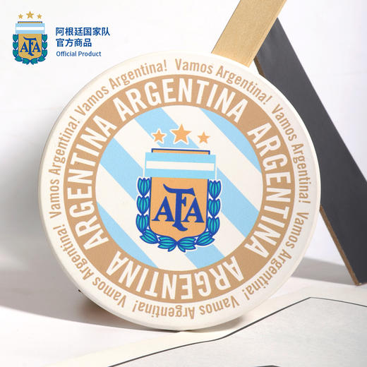 【官方正版】阿根廷国家队 | 陶瓷球员白云土吸水杯垫球迷周边 商品图1