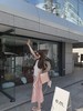 金蘑菇菇 花野井千金 甜心针织套装/系带无袖上衣粉格半身裙夏女 商品缩略图5