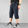 【DYG】大依优型大码牛仔七分裤牛仔短裤弹力宽松显瘦肥佬休闲男士夏加肥加大 商品缩略图5