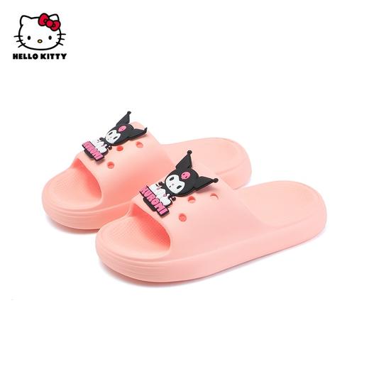 HelloKitty儿童拖鞋居家室内外软底库洛米宝宝凉拖鞋夏季24-41 KU5525866 商品图3