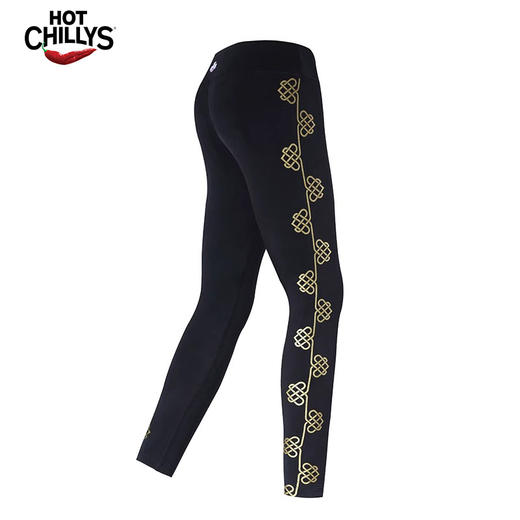 HOTCHILLYS热椒 F9女士登山滑雪保暖长裤抑菌排汗长裤 HCA9122P 商品图2