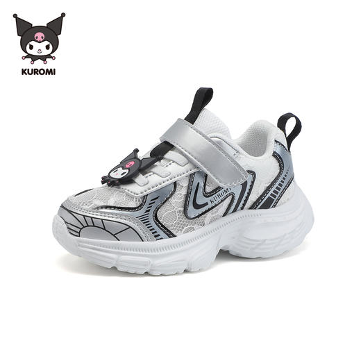 KUROMI库洛米童鞋女童运动鞋春季儿童老爹鞋女孩网面鞋26-37 KU5526843 商品图0