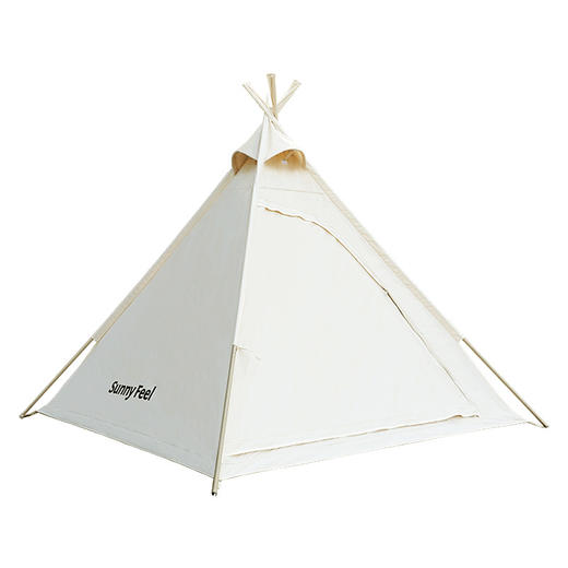 SunnyFeel户外露营帐篷天幕遮阳碟菱形天幕野营印第安棉布帐 商品图3