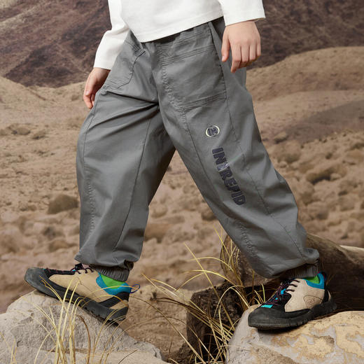 【MQD】男大童秋季新品运动休闲户外露营宽松束脚休闲裤 商品图2