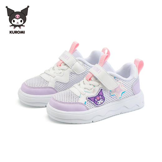 KUROMI库洛米女童鞋春夏儿童运动鞋中大童女孩休闲板鞋26-37 KU5526836 商品图1