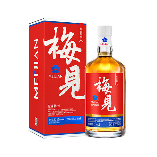 梅见 原味梅酒 12度750ml 商品图0