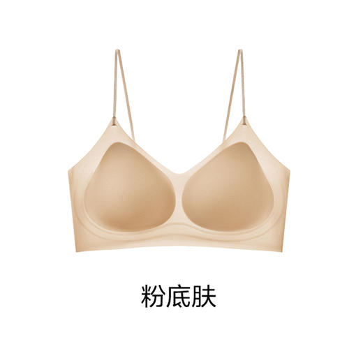 草本初色山茶花香氛冰肌内衣（细闪）5101款 新款超薄细肩带小胸聚拢无痕文胸罩 商品图9