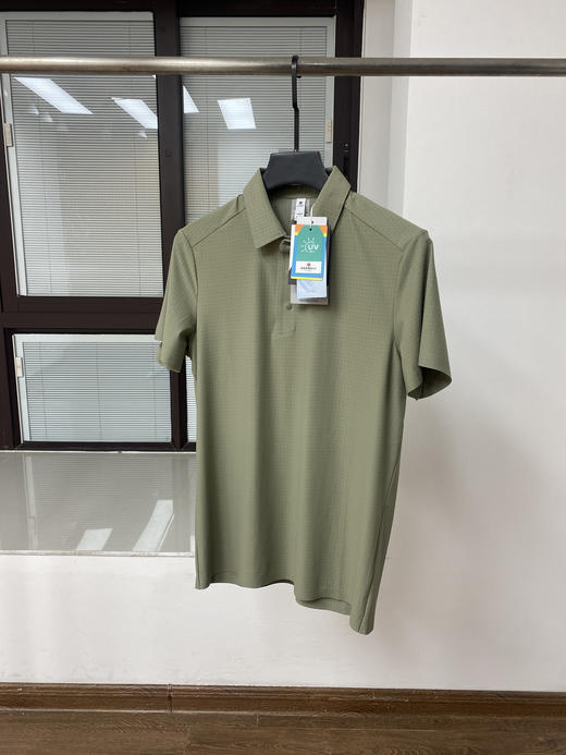 柜899！高品质透心凉速干透气3D立裁男纯色冰丝短袖polo衫！ 商品图5