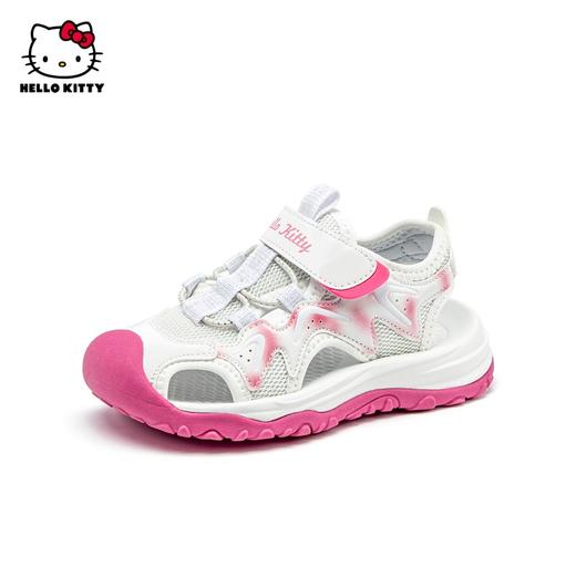 HelloKitty童鞋女童夏季凉鞋包头儿童运动凉鞋女孩沙滩鞋26-37 K4526841 商品图0