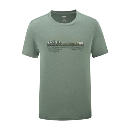 探路者男式功能短袖T恤TAJJAN81230 商品图0