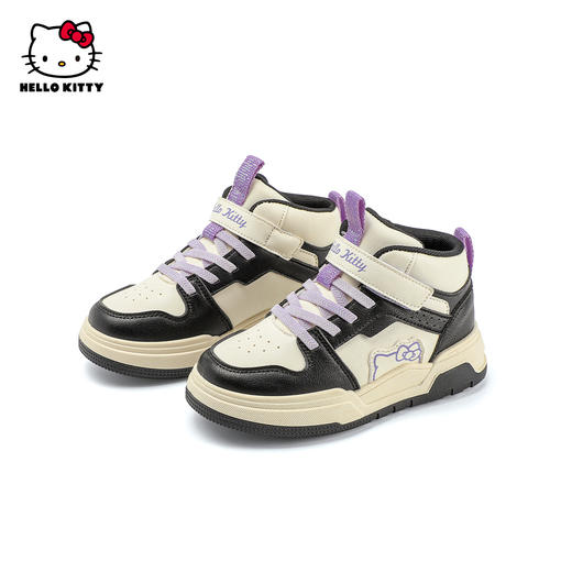 HelloKitty童鞋女童板鞋春秋女孩校园鞋高帮运动鞋儿童鞋26-37 K4536814 商品图3