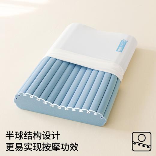 躺岛速睡枕贴合肩颈慢回弹记忆棉枕透气B型枕弧度设计枕高可选 商品图3
