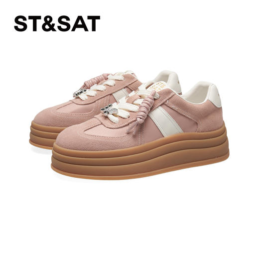 星期六甜梦时光蝴蝶厚底德训鞋SSD1112435 商品图8