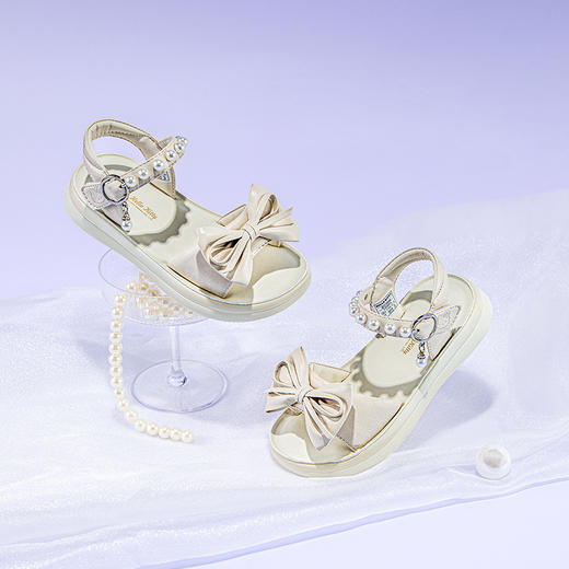 HelloKitty童鞋女童凉鞋夏季女宝宝甜美公主鞋软底沙滩鞋26-33 K4526819 商品图3