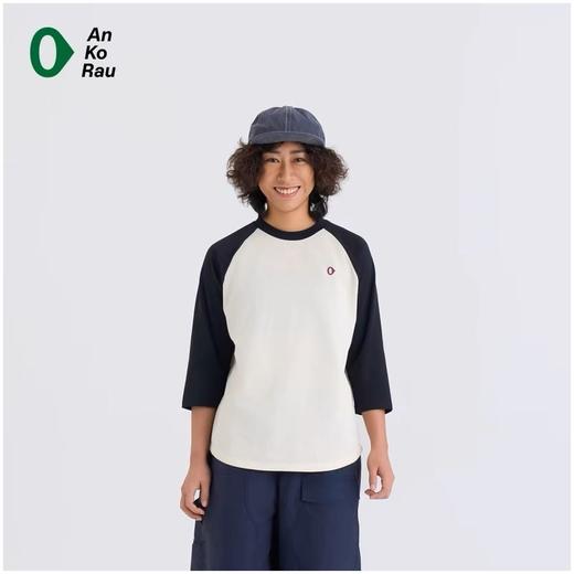 素rAnKoRou高安若系列女士七分袖插肩T恤衫 商品图3