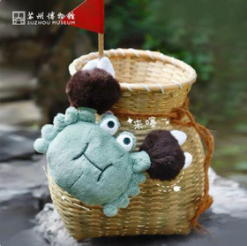 蟹青青毛绒挂件