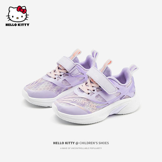 HelloKitty童鞋女童网鞋夏季儿童网面运动鞋女孩透气鞋26-37 K4526836 商品图2
