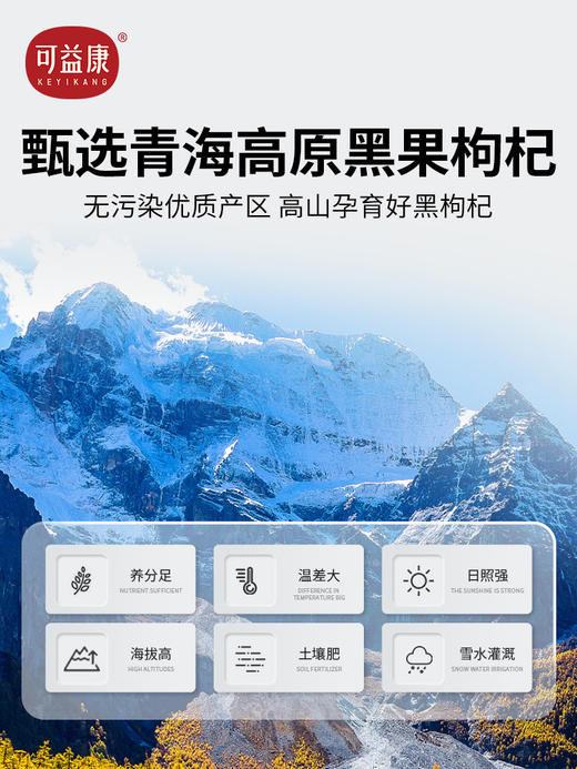 可益康黑果枸杞原浆 nfc工艺 花青素满满 30ml*10袋 商品图3