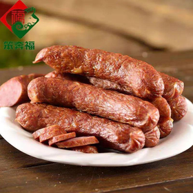 笨奔福儿肠、黑猪肉肠礼盒（150g*6支）