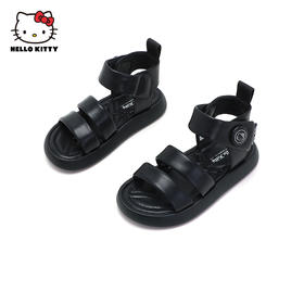 HelloKitty童鞋女童凉鞋夏季新品小女孩高帮罗马凉鞋潮28-35 K3526878