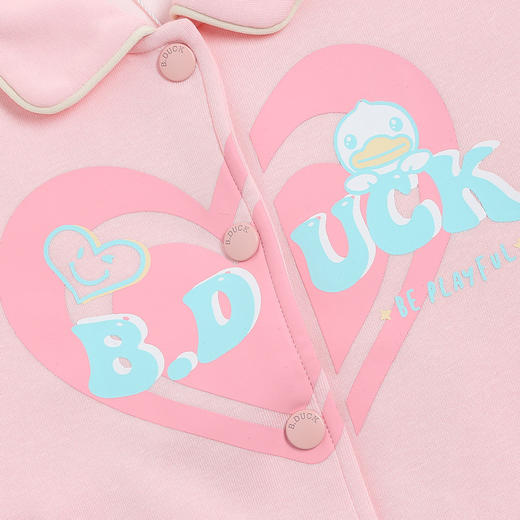 【专柜同款】B.Duck小黄鸭童装女童外套翻领儿童春秋装潮105-150 BDF3507921 商品图2