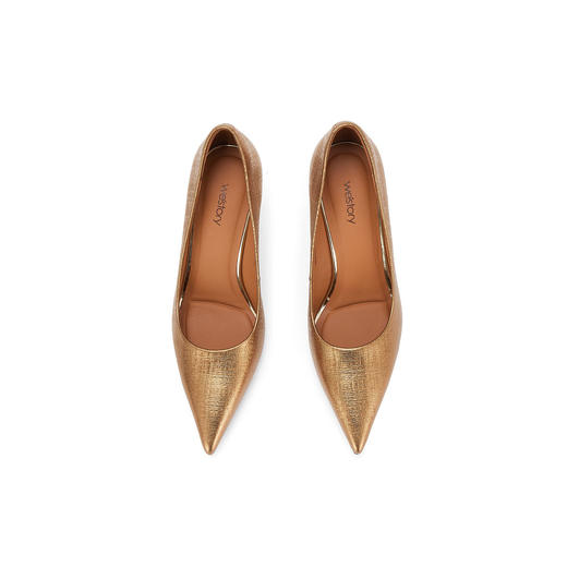 westory2025年春季新款尖头细高跟通勤单鞋时尚优雅单鞋W25AE57841 商品图4