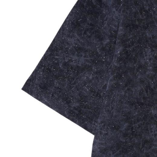 T2908夏季高级感新款韩版洒金刺绣字母圆领短袖T恤宽松潮流情侣上衣 商品图3