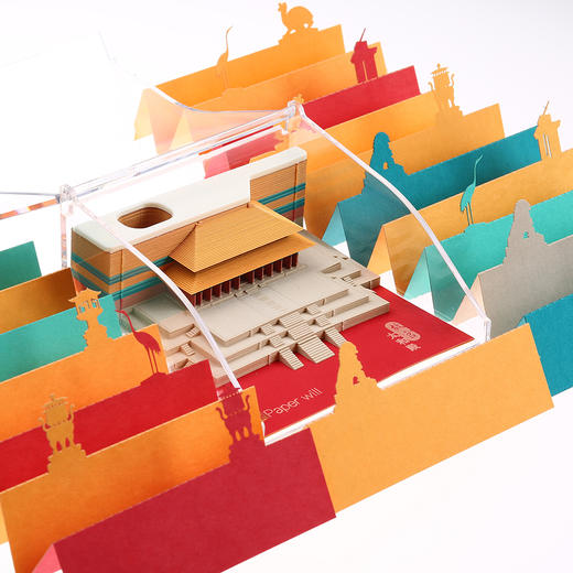 【故宫天坛立体纸雕可撕便签】 角楼祈年殿太和殿御花园春秋纸志便签 商品图6