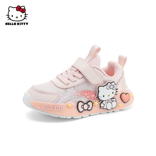 hello kitty童鞋女童运动鞋春秋儿童网面鞋透气女宝宝鞋子小童26-30 K4536808 商品图0
