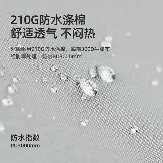 SunnyFeel山扉户外精致露营八边形金字塔帐_防风防雨印第安帐篷 商品图2