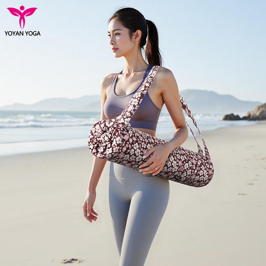 悠妍古典织锦帆布瑜伽垫收纳包15012F 商品图3