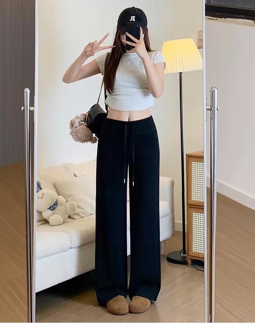 送8元退货运费【小蛮腰空气感垂垂裤】梨形身材天菜神裤 面料巨垂巨软 舒服到爆 专业3D立体剪裁 经过上百次打版试穿蚂蚁腰、蜜桃臀、超模腿 一条裤子全搞定 商品图3