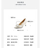 Westory2025年春季尖头中跟方扣通勤宴会浅口单鞋S25AE58761 商品缩略图8