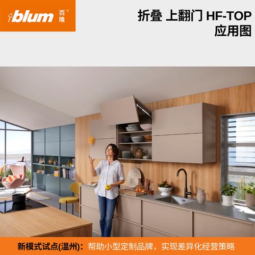 机械折叠上翻门【HF-TOP阻尼型】（含配套铰链）【上翻随意停系列】 商品图7