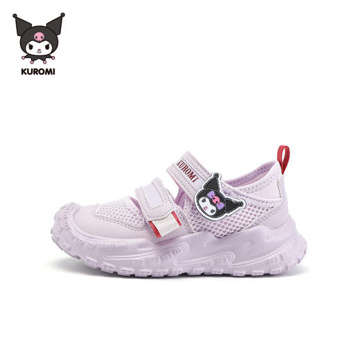 KUROMI女童运动鞋春夏季儿童单网鞋女孩休闲鞋防滑透气28-35 KU5526823 商品图3