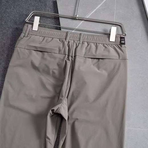 薄款夏季男士抽绳松紧腰速干透气直筒休闲长裤   YMXZ-95139* 商品图3