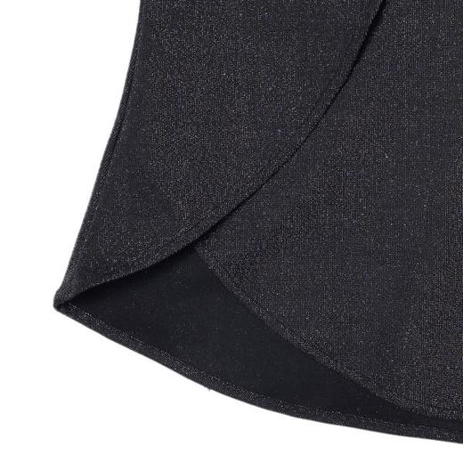 T2906夏季高级感新款韩版亮闪不规则圆领短袖T恤 商品图4