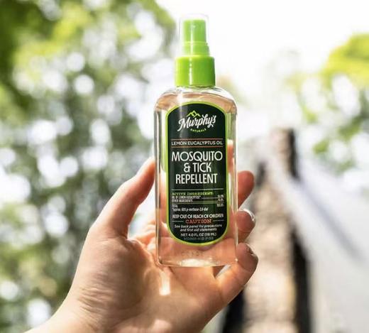 到手价185元 Murphy‘s Naturals天然柠檬桉树油驱蚊除蜱喷雾 118ml+2支*59ml  美国代购，无中文标签，介意慎拍 商品图4