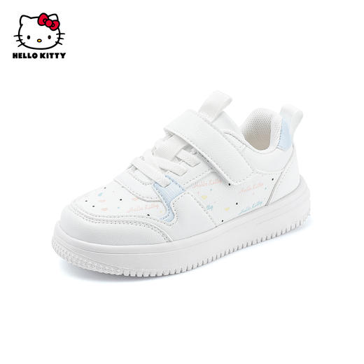 HelloKitty童鞋女童板鞋春秋儿童白鞋女孩休闲鞋白色板鞋26-37 K4536802 商品图0