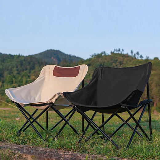 飞图乐（FTLY）便携月亮椅（白色、黑色）米白：YLY0201     黑色：YLY0202 商品图5