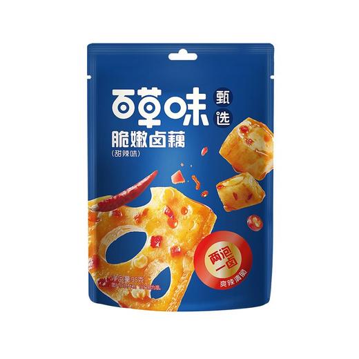 百草味95g甜辣味脆嫩卤藕 商品图0